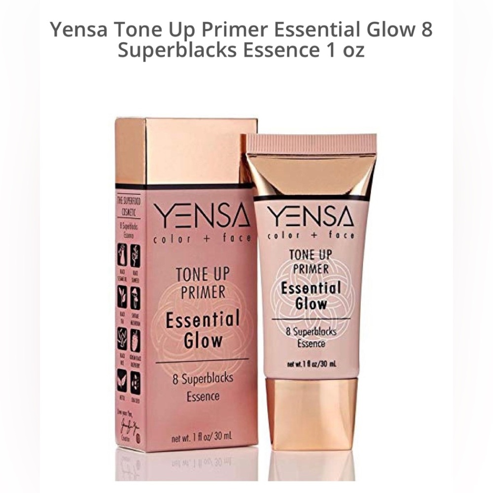 🌸YENSA Tone Up Primer Essential Glow color + Face (New in Box)